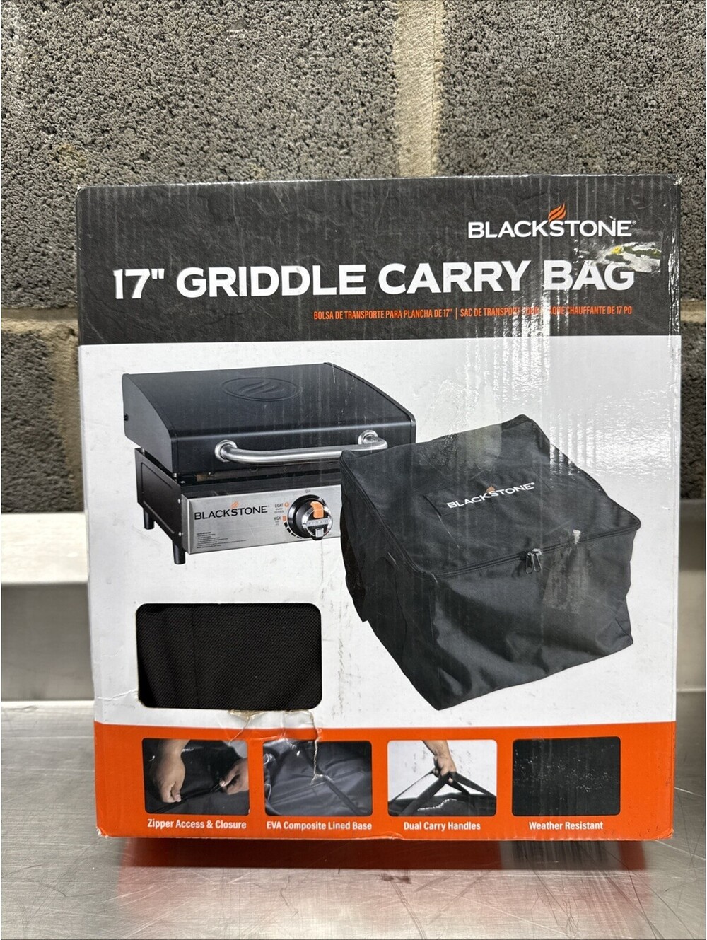 Blackstone 17" Griddle Carry Bag Cover - Black